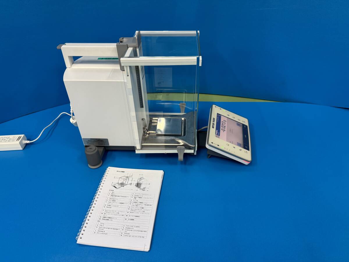 Mettler Toledo XPE504 DeltaRange Analytical Balance Max 101g / 520g d = 0.1mg / 1mg with StaticDetect (as-is) [p1241580360]