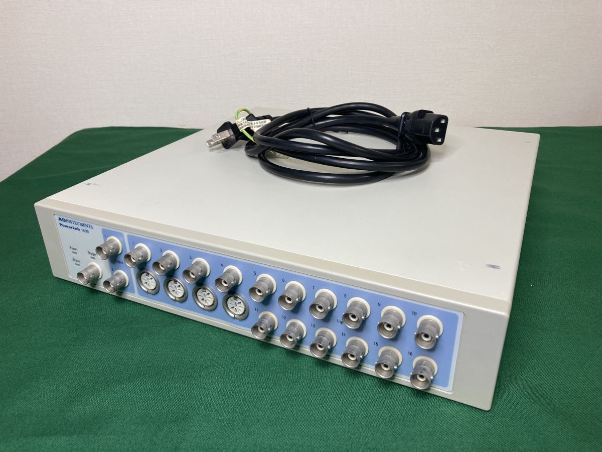 ADInstruments ML880 Environmental Measuring Instrument PowerLab 16/30 Size W305 D330 H62 mm Weight 4.7 kg [d1241870431]