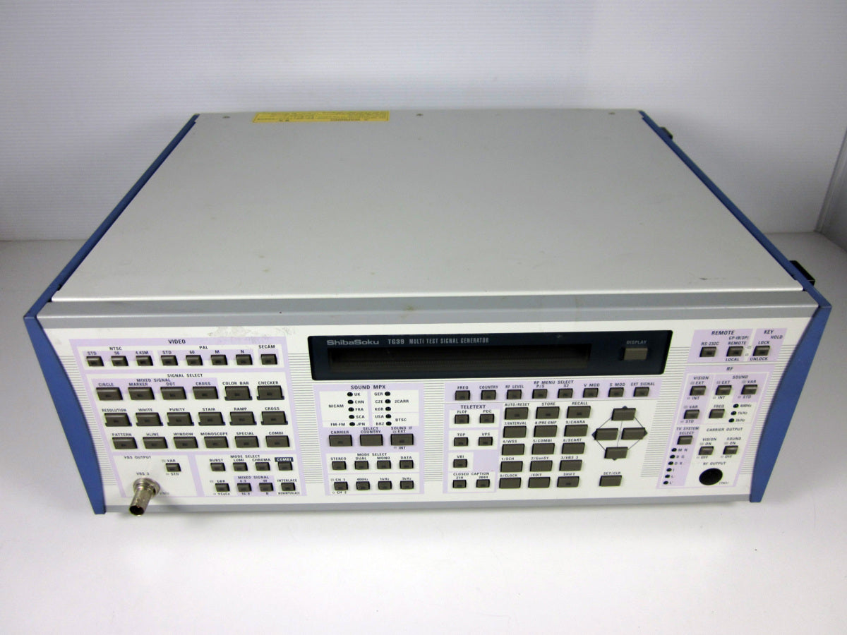 Shibasoku TG-39AV Signal Generator 950MHz [s1241903323]
