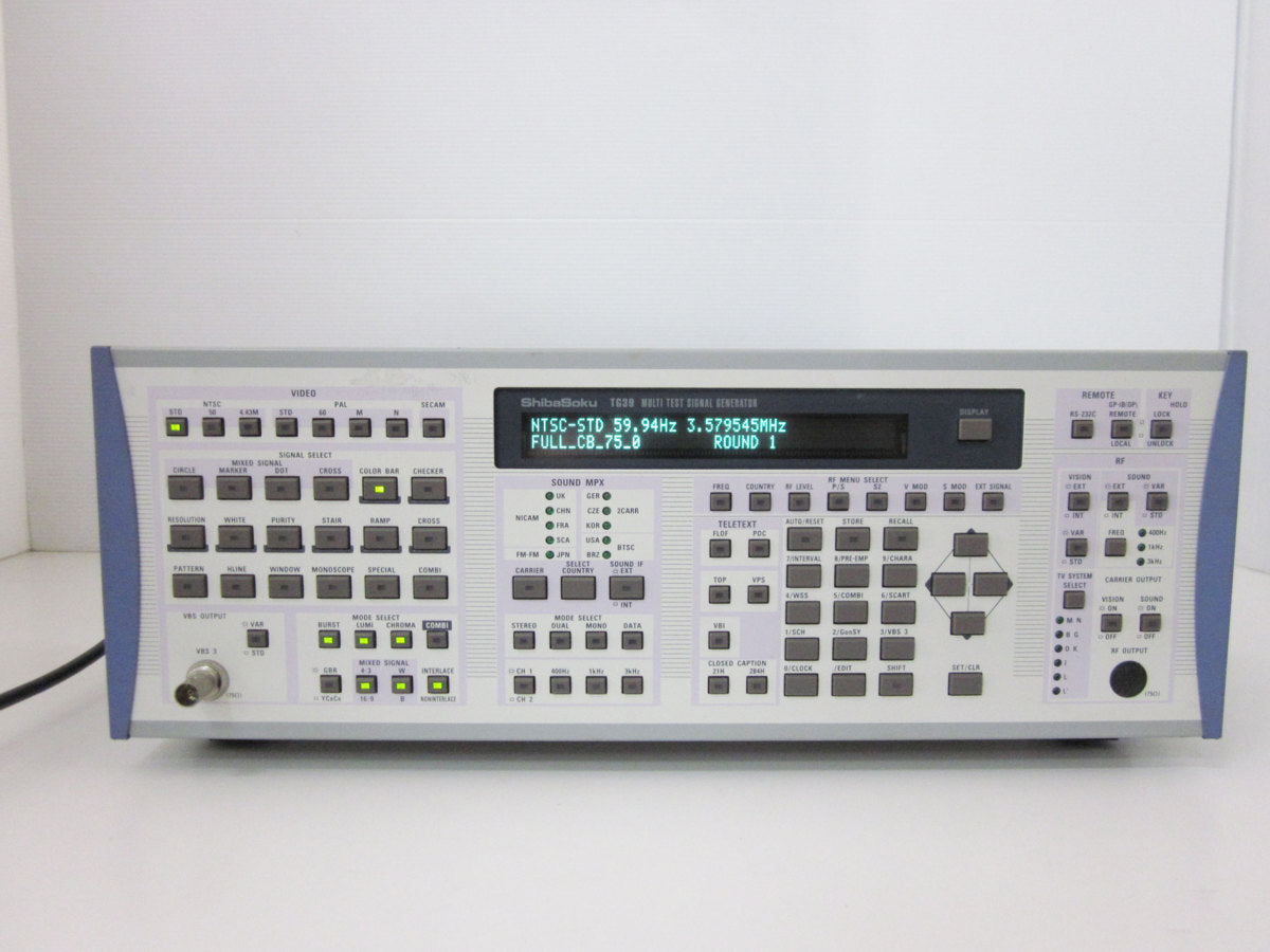 Shibasoku TG-39AV Signal Generator 950MHz [s1241903323]