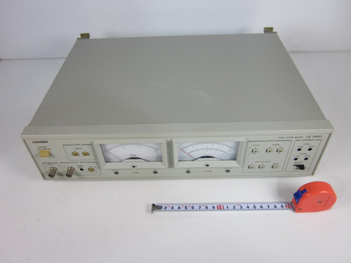 Leader Electronics LE1860 DVD Jitter Meter 27MHz 10/20% 4/8nS [d1241902395]