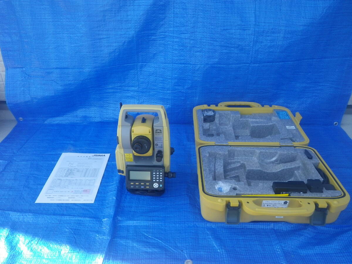 Topcon ES-105 Total Station with 3 Batteries and Charger [k1241976590]