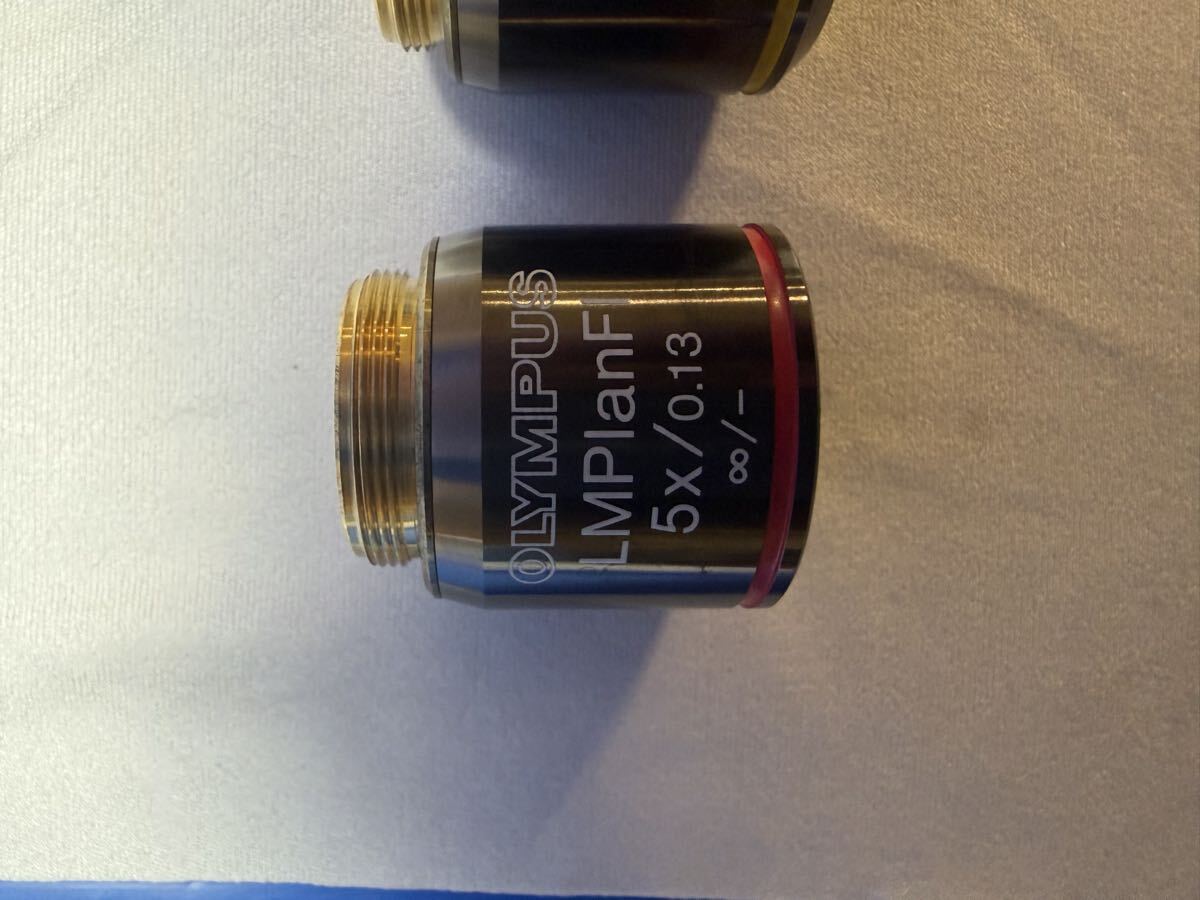 Olympus Microscope Objective Lens Set 5 pcs [c1242054146]