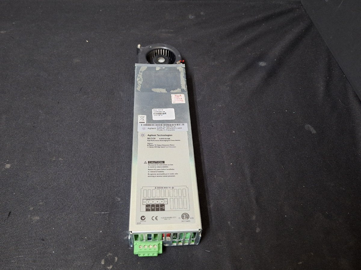 Agilent N6751A DC Power Module 0-50V 0-5A 50W Opt. 761 [x1242149423]