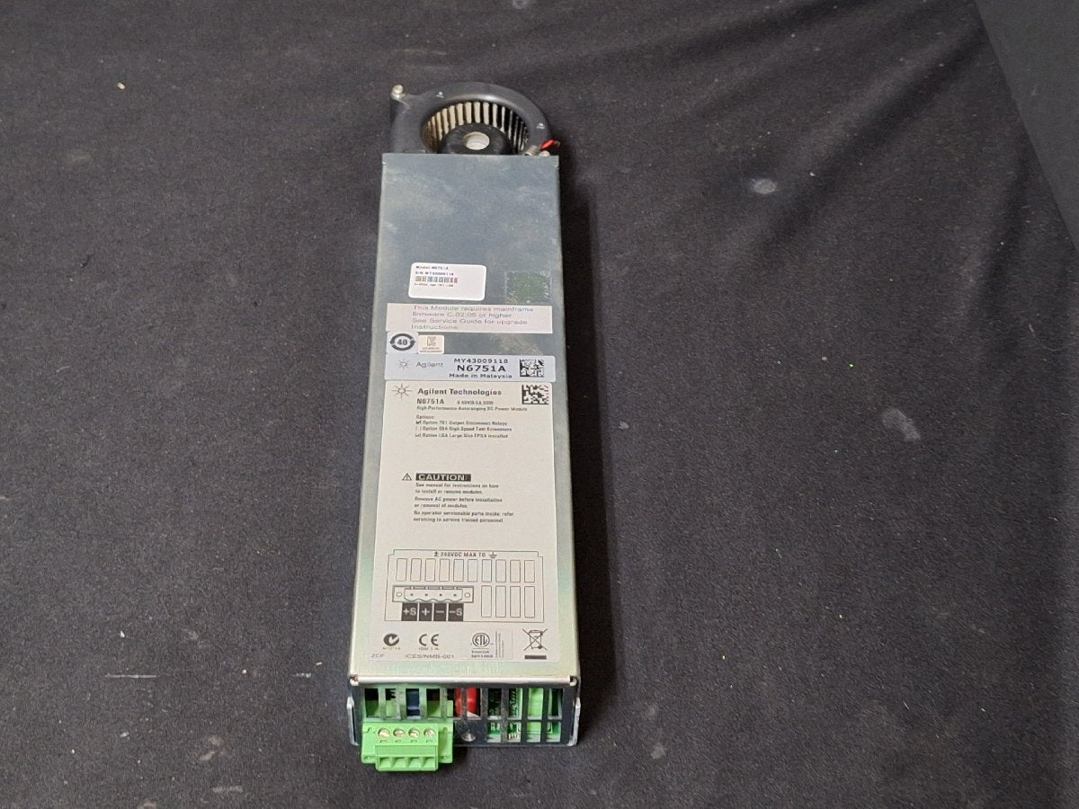 Agilent N6751A DC Power Module 0-50V 0-5A 50W Opt. 761 [s1242162289]