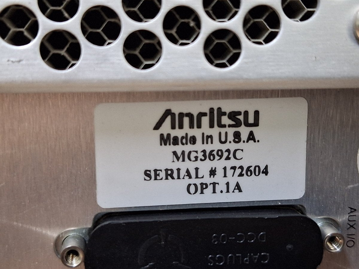 Anritsu MG3692C Signal Generator 20GHz Opt. 1A [f1242207740]
