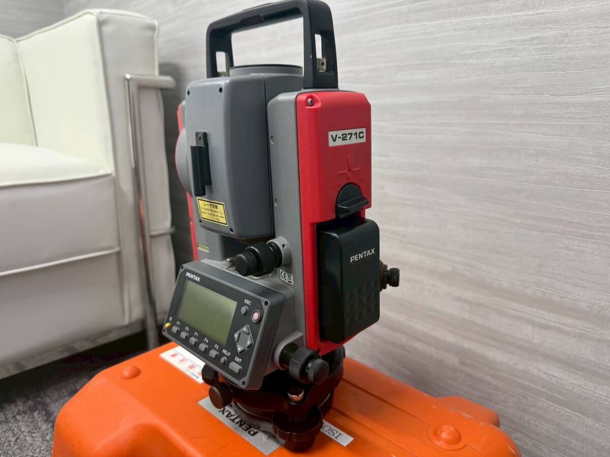 PENTAX V-271C Total Station with Charger Calibration Valid Until April 2027 [x1242226955]