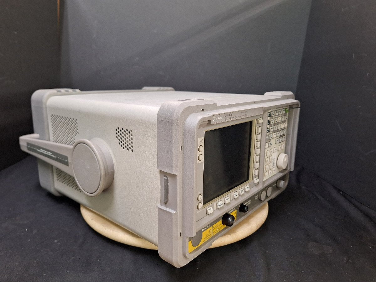 Agilent E4402B Spectrum Analyzer 9kHz-3GHz Opt. 1DS 1DR B72 1D5 A4H BAA AYX [e1242240706]