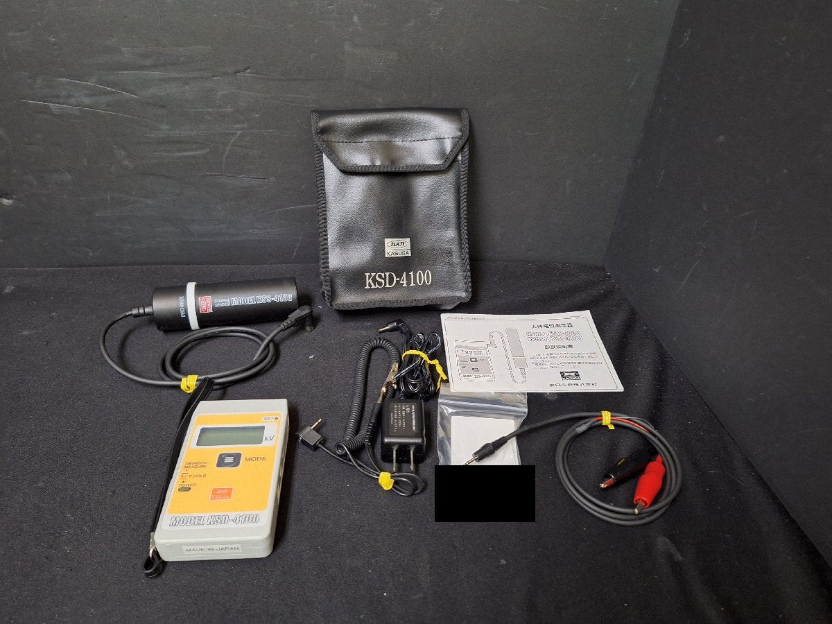 Kasuga Denki KSD-4100 Human Body Potential Measuring Device with KSD-AC1 KSD-REC [f1242270573]