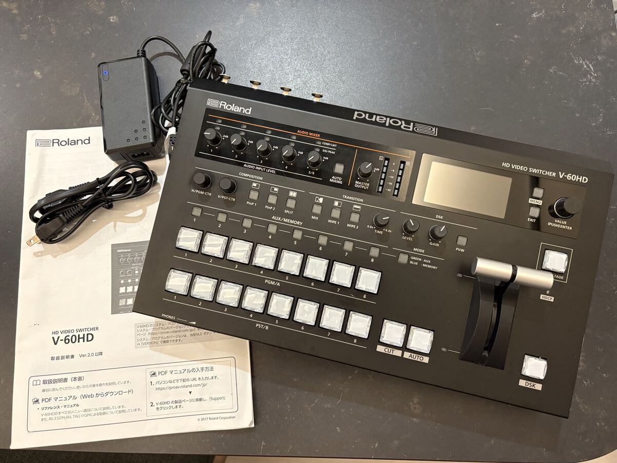 Roland V-60HD HD Video Switcher 3G-SDI 4 Inputs HDMI 2 Inputs [q1242311670]