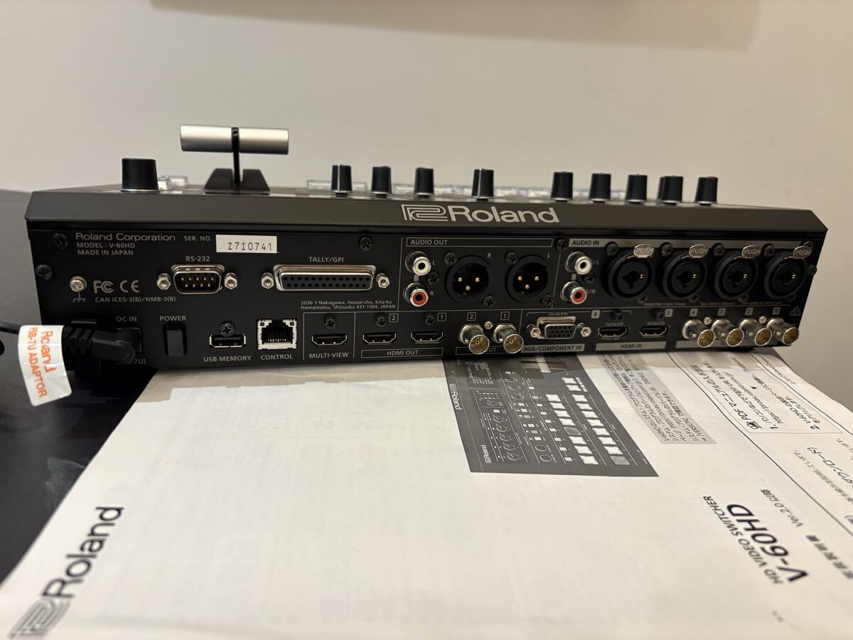 Roland V-60HD HD Video Switcher 3G-SDI 4 Inputs HDMI 2 Inputs [q1242311670]