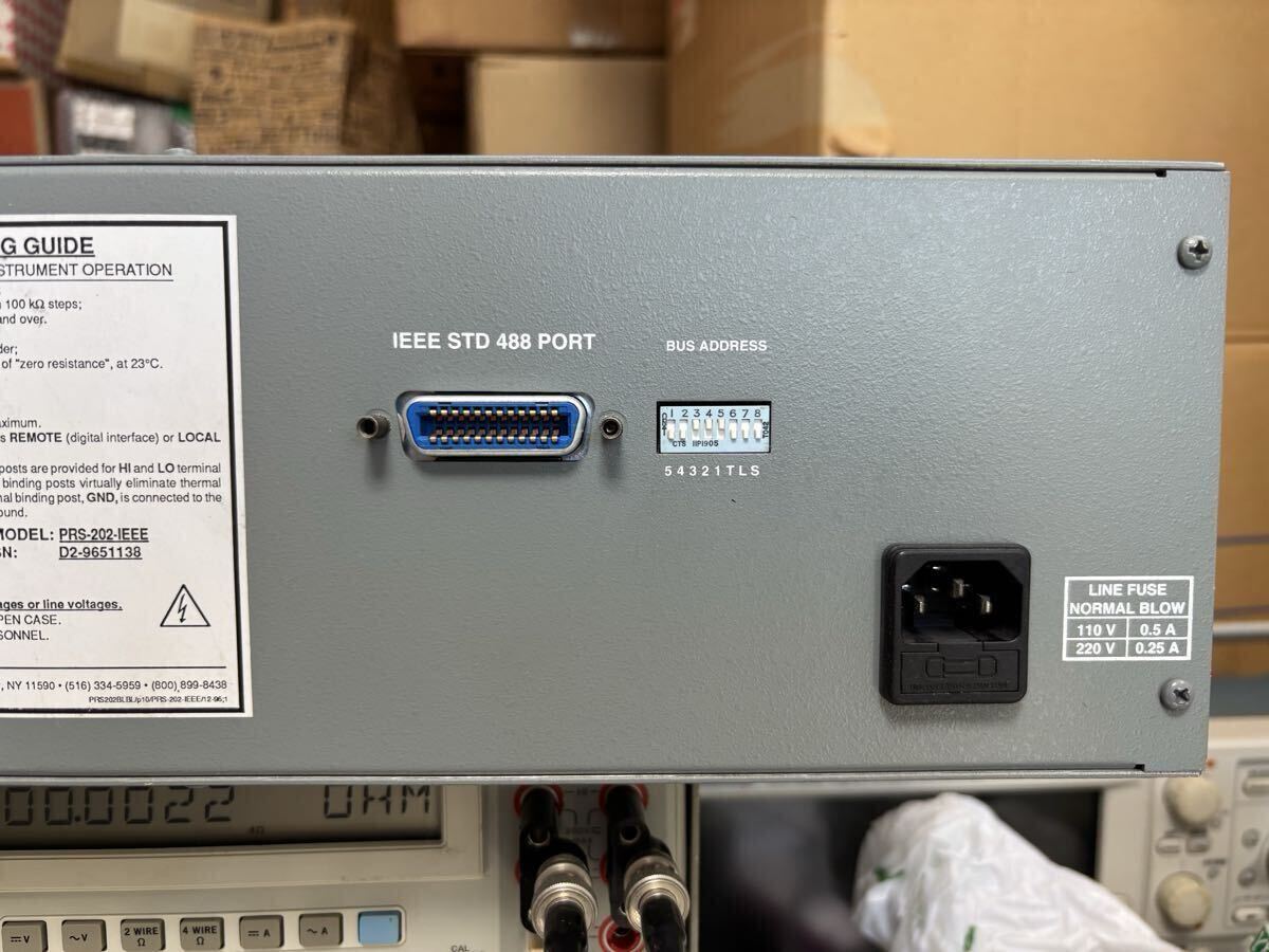 IET LABS PRS-202 Programmable Resistance Decade Box [l1242350820]