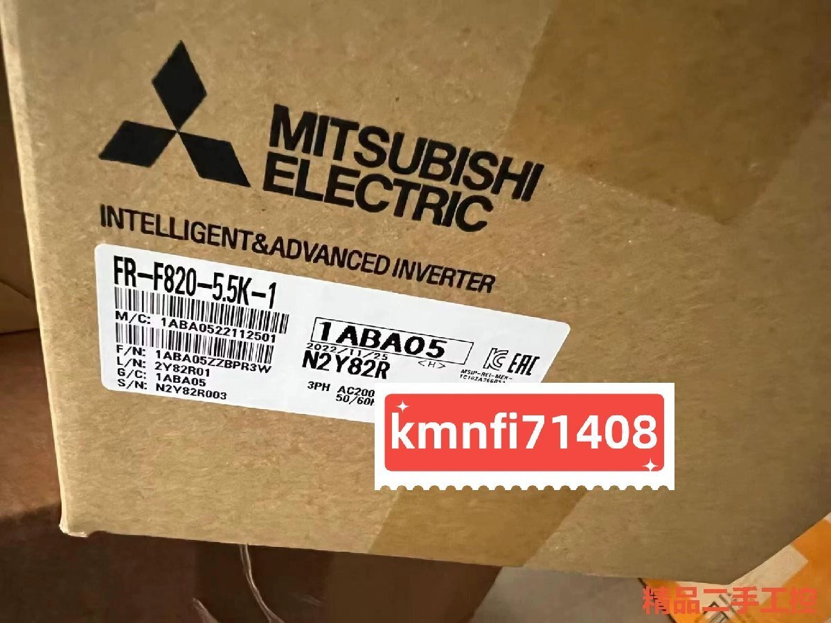 Mitsubishi Electric FR-F820-5.5K-1 Inverter (open box) [b1242330946]