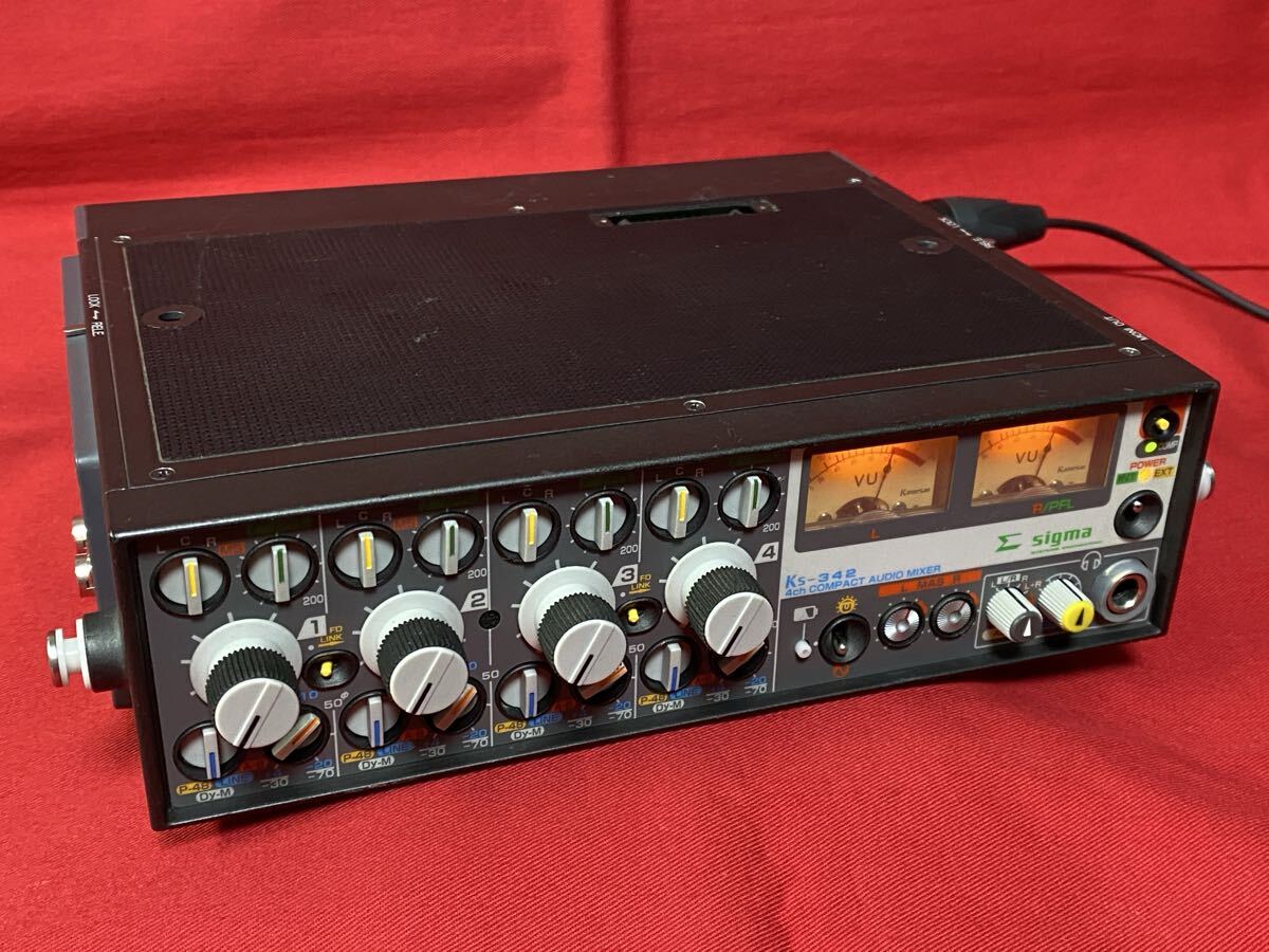 Sigma KS-342 4ch Audio Mixer [s1242362341]