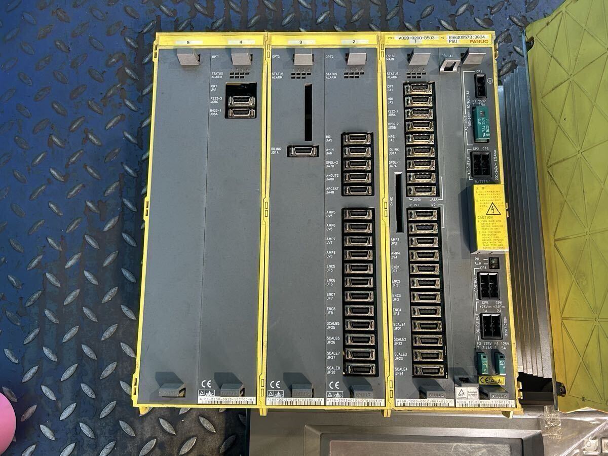 FANUC T5035 Electronic Component Panel Board Servo Amplifier with Amada Laser Processing Machine LC1212A2 (for parts or not working) [w1242365570]
