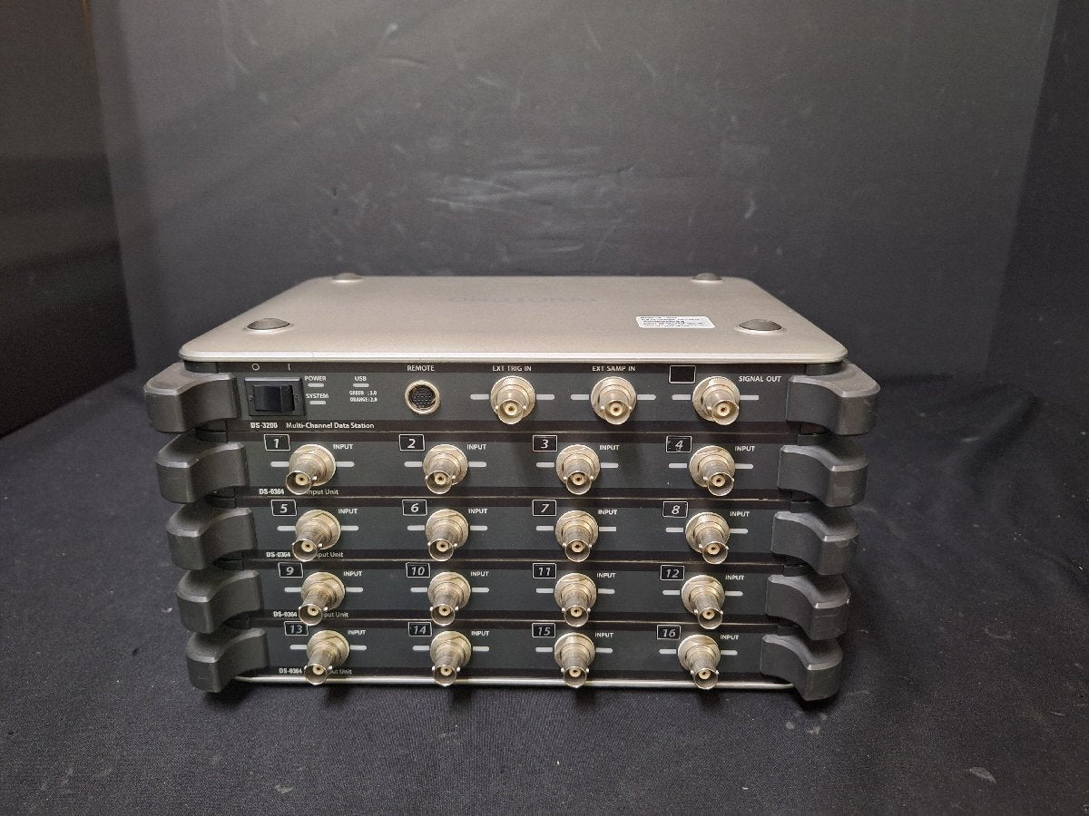 Ono Sokki DS-3204 Multi-Channel FFT Analyzer 16ch Model with Opt.DS-0321 DS-0322 DS-0350 DS-0364 DS-0323 DS-0392 [r1242377777]