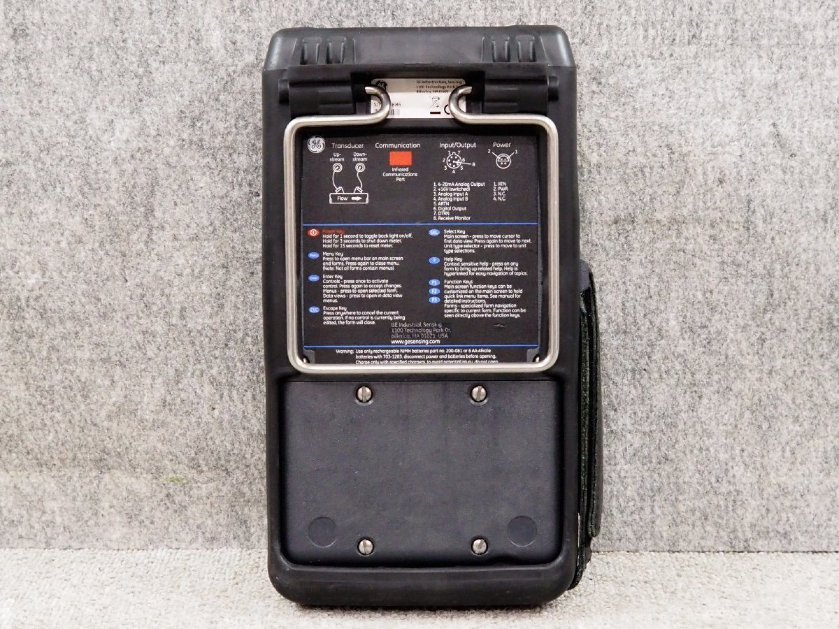 GE Panametrics TransPort PT878 Portable Ultrasonic Flow Meter [w1242379612]