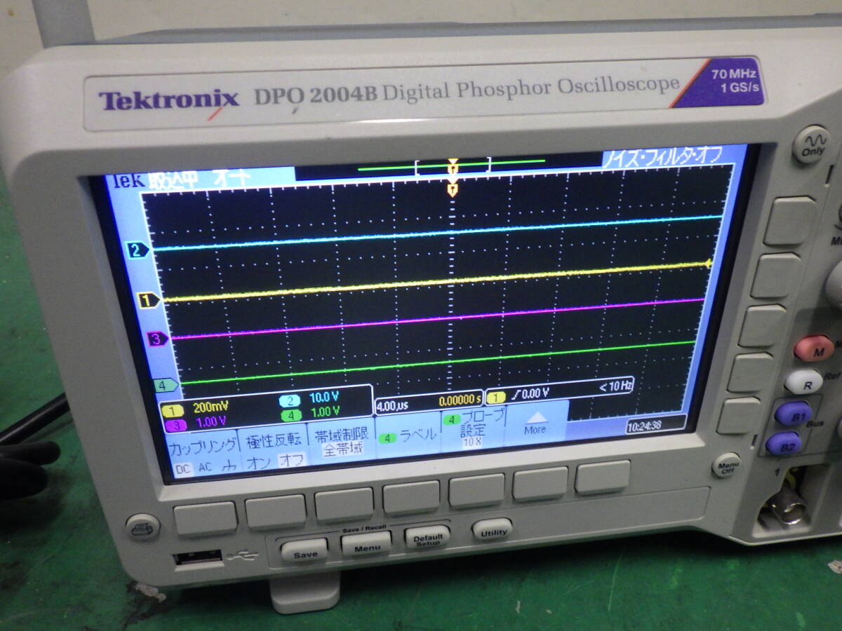 Tektronix DPO2004B Digital Oscilloscope 4ch 1GS/s 200MHz [w1242468217]