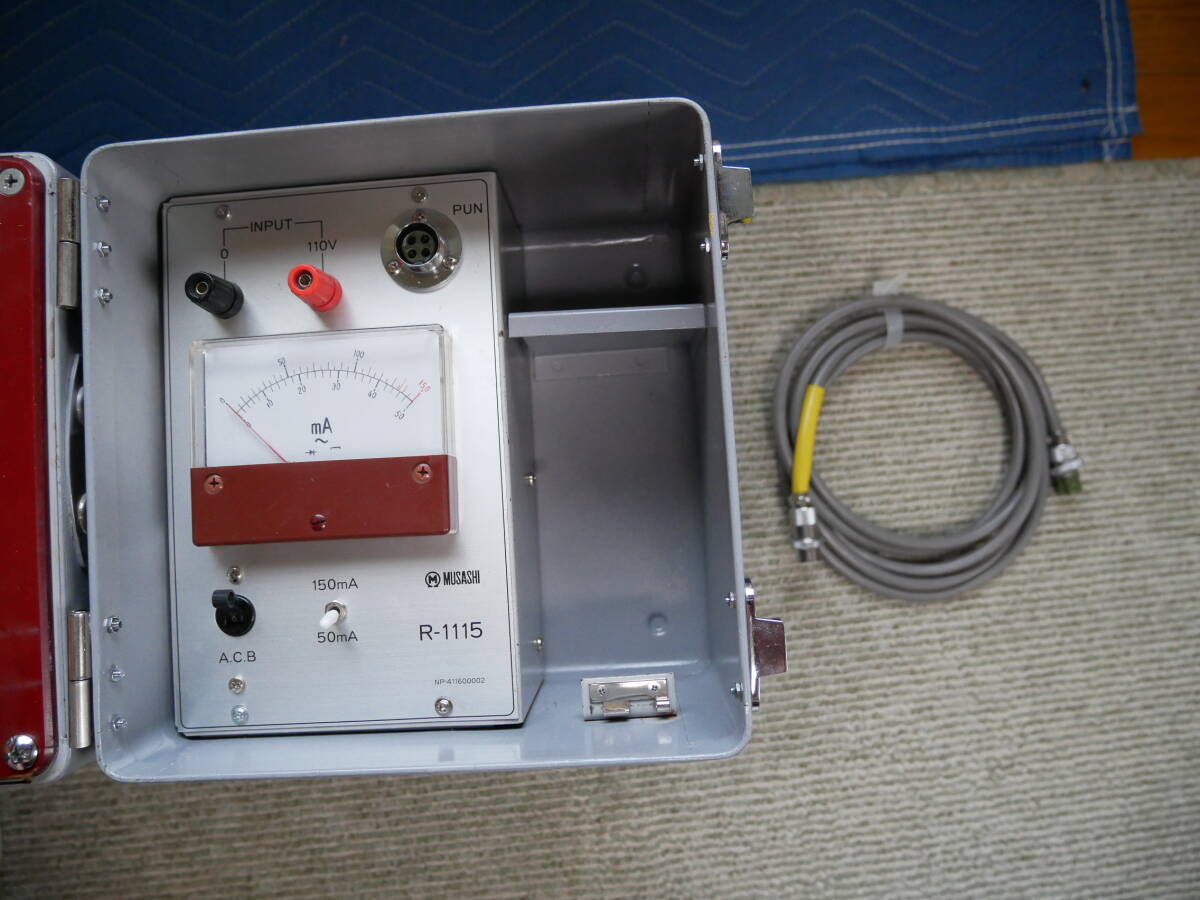 Musashintec R-1115 Dielectric Transformer with Connection Cable (as-is) [n1242630834]