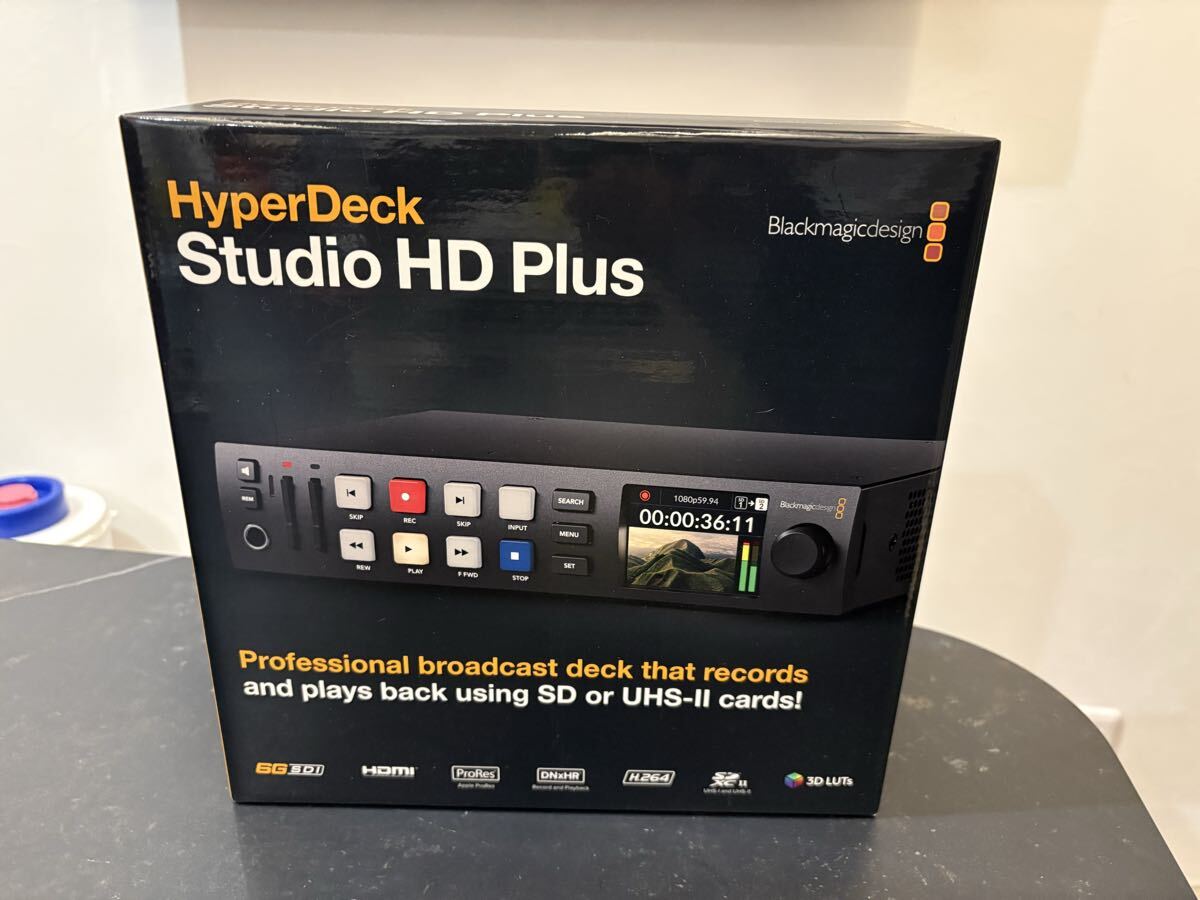 Blackmagic Design HyperDeck Studio HD Plus Video Recorder [h1242781144]