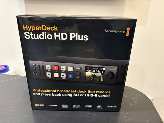 Blackmagic Design HyperDeck Studio HD Plus Video Recorder [h1242781144]