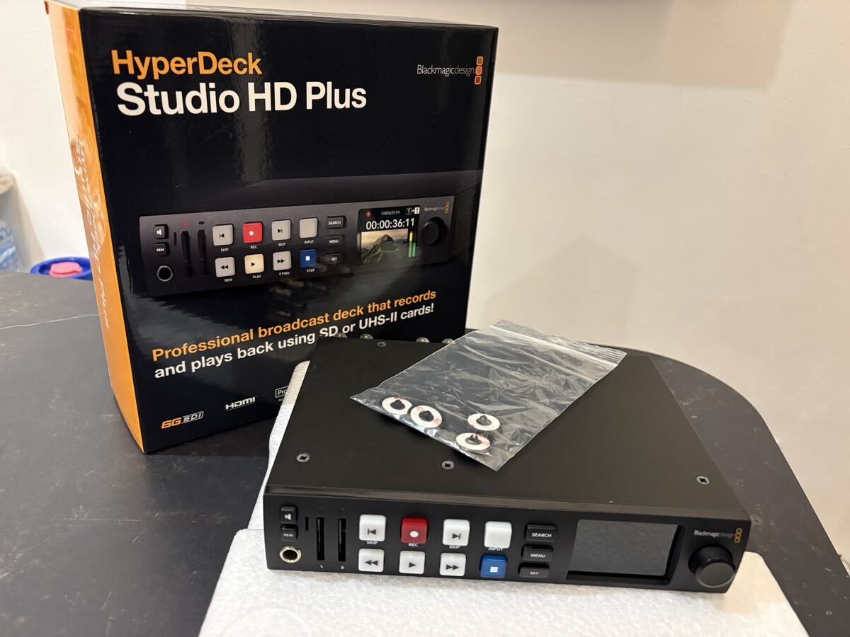 Blackmagic Design HyperDeck Studio HD Plus Video Recorder [h1242781144]