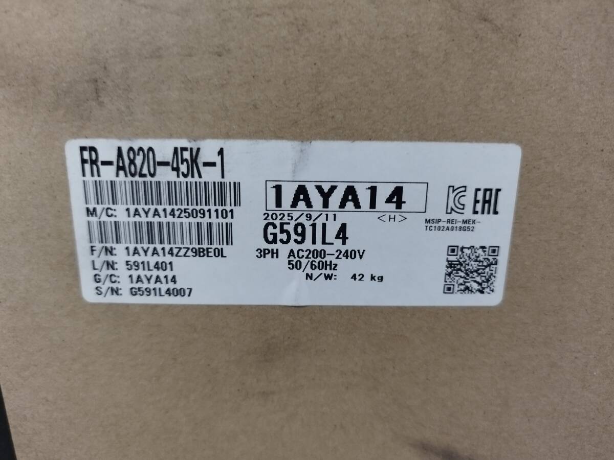 Mitsubishi Electric FR-A820-45K-1 Inverter 45kW 200V (open box) [e1242819447]