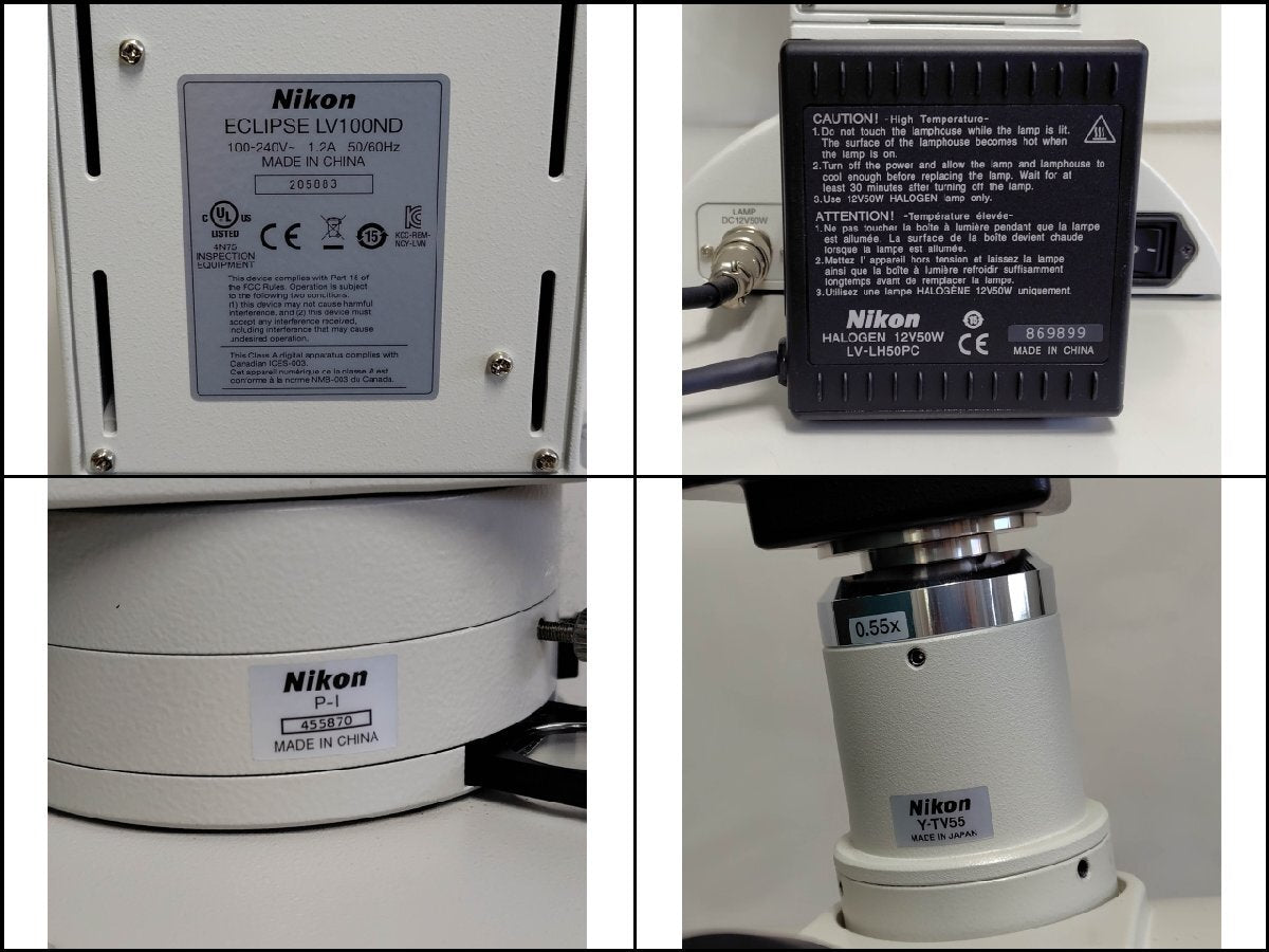 Nikon ECLIPSE LV100ND Microscope with DS-Fi3 Digital Camera and Accessories [c1242878751]