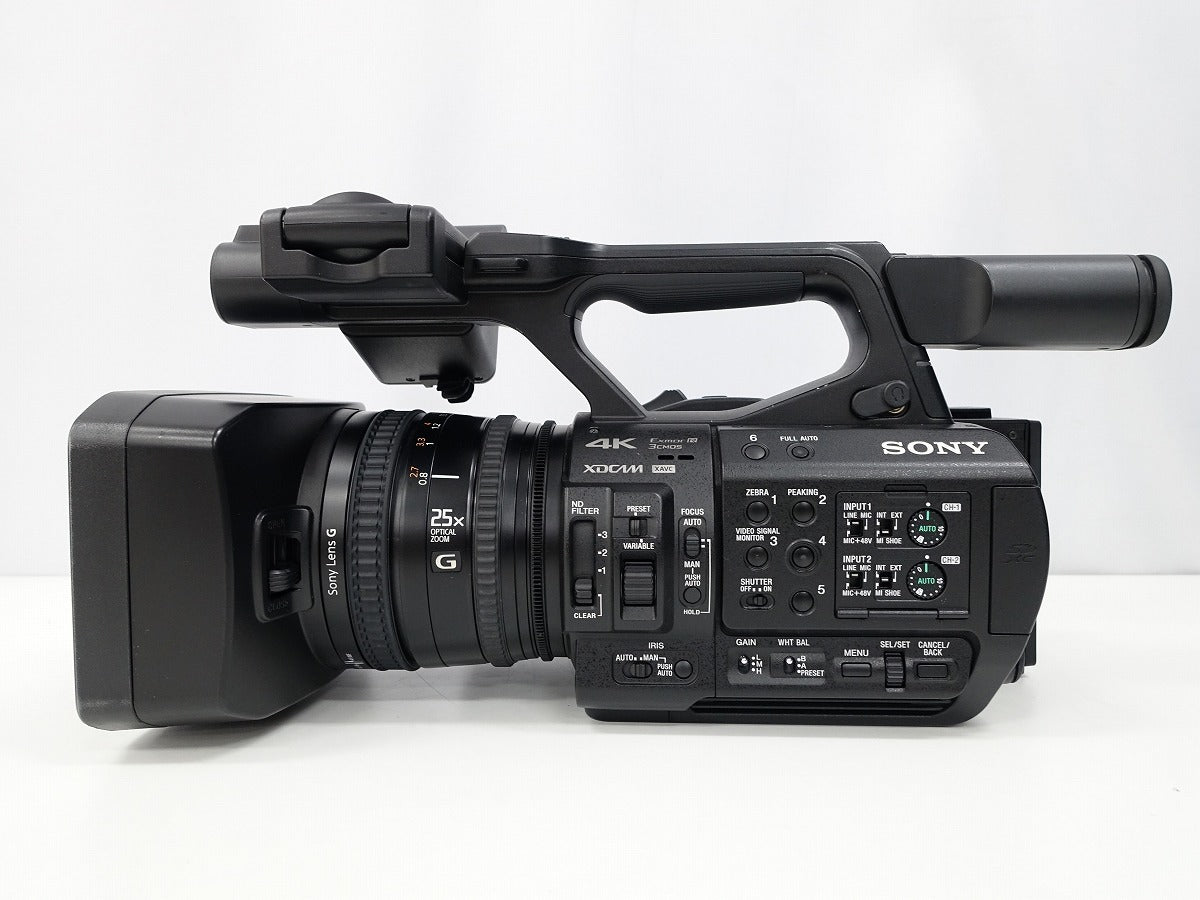 SONY PXW-Z190 4K XDCAM Memory Camcorder 25x Zoom with ECM-VG1 BC-U2A BP-U60 SC206 Bag [s1243022215]