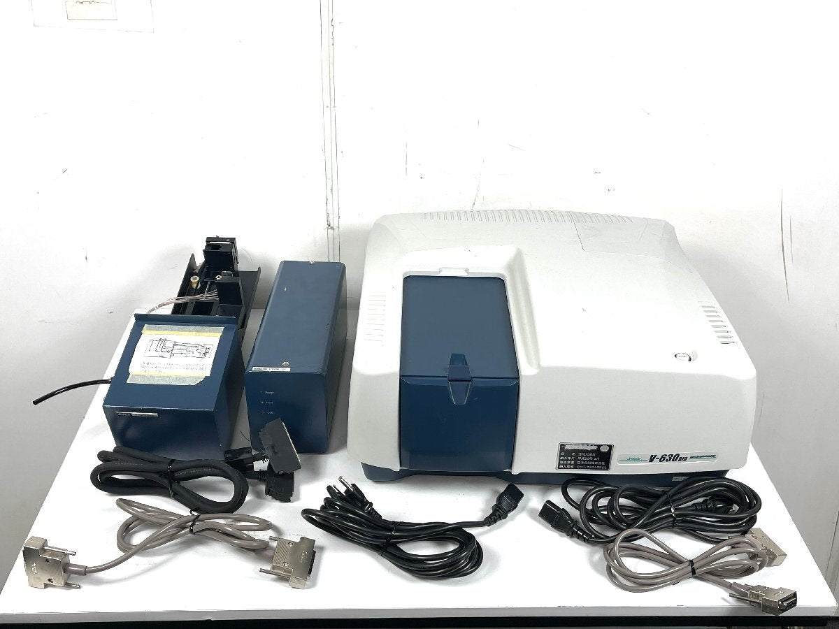 JASCO V-630 Spectrophotometer PAC-743R Water-Cooled Peltier Cell Changer Set [u1243012645]