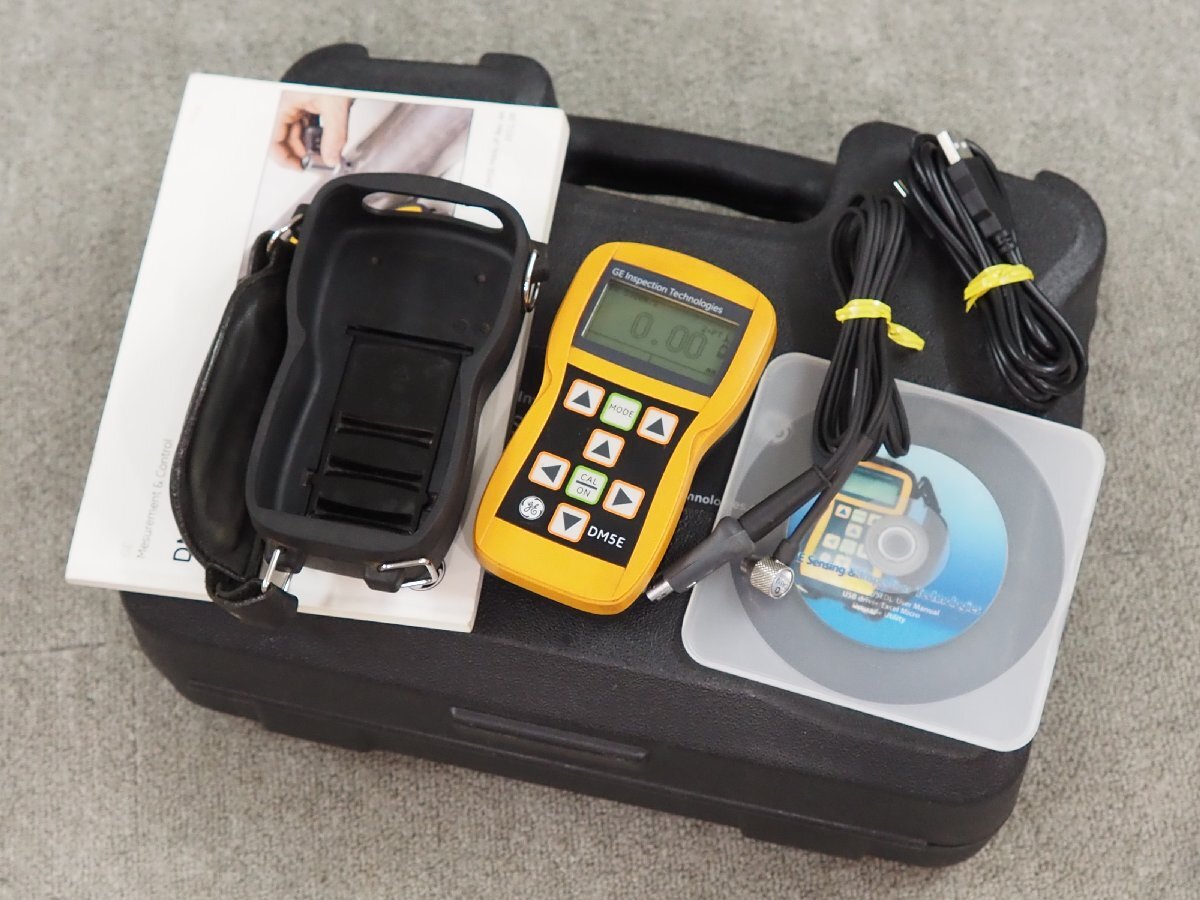 GE Inspection Technologies DM5E DL Ultrasonic Thickness Gauge [x1243173781]