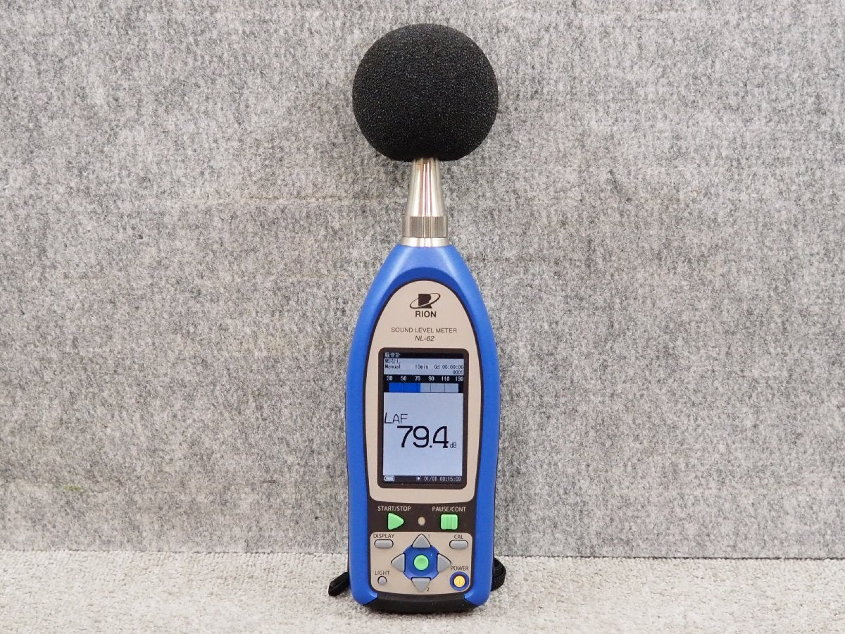 Rion NL-62 Sound Level Meter with Low Frequency Measurement Function [d1243191403]