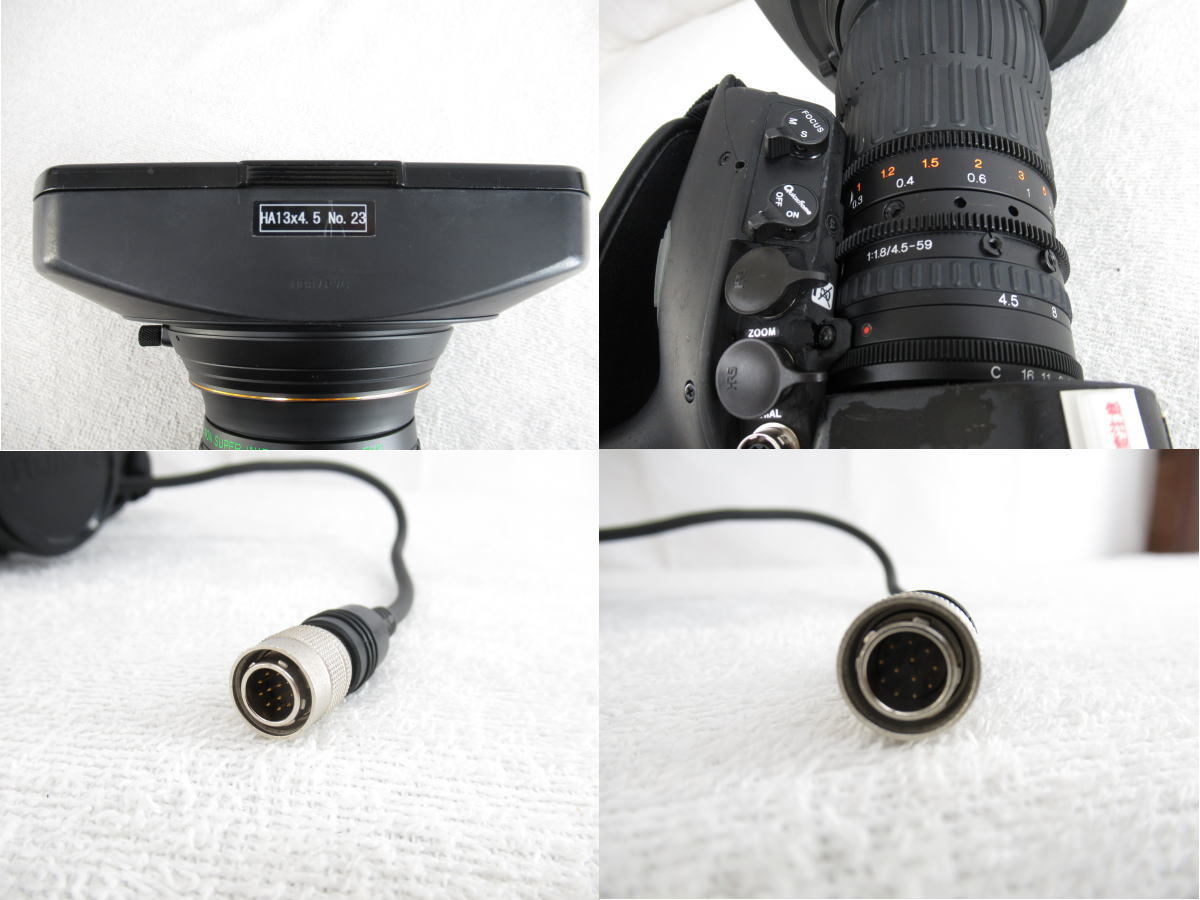 Fujinon HA13x4.5 BEZD-T48BL Super Wide Zoom Lens 2/3 inch [f1243289866]