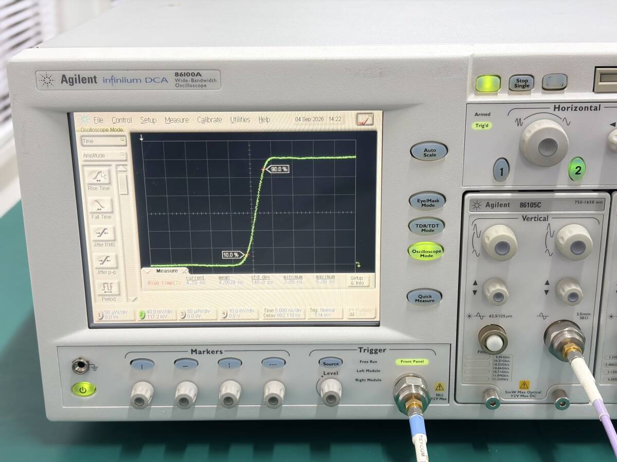 Agilent 86105C Optical/Electrical Sampling Module 20GHz 750-1650nm [o1243294799]