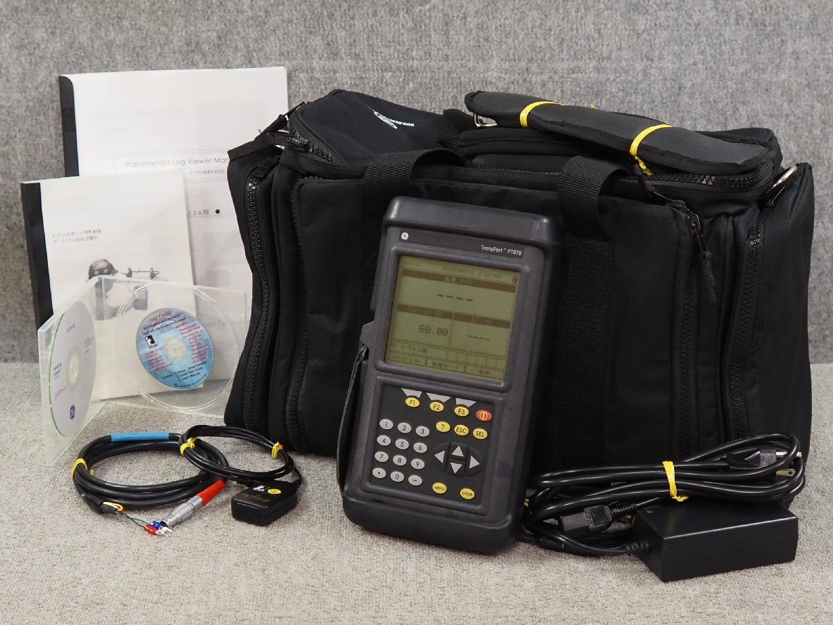 GE Panametrics TransPort PT878 Portable Ultrasonic Flow Meter [j1243298566]
