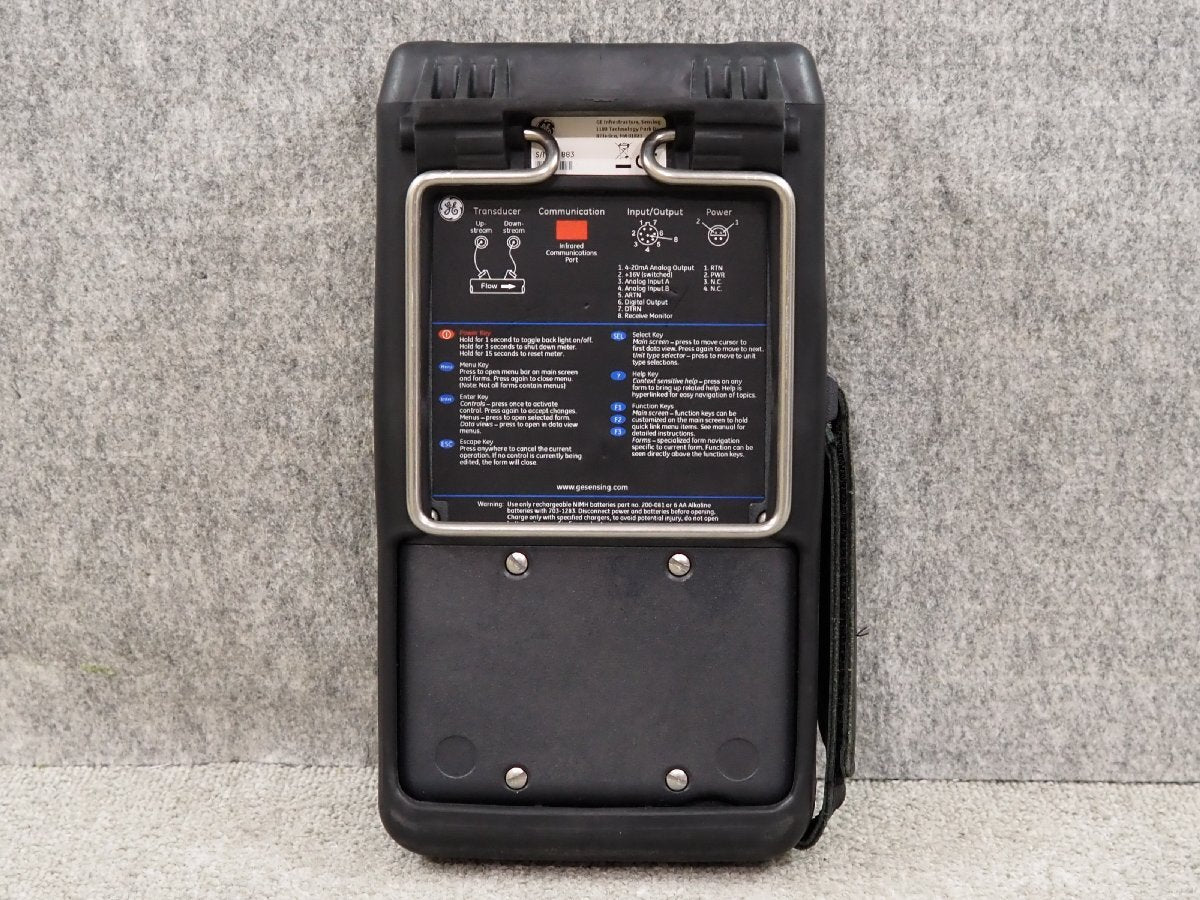 GE Panametrics TransPort PT878 Portable Ultrasonic Flow Meter [j1243298566]