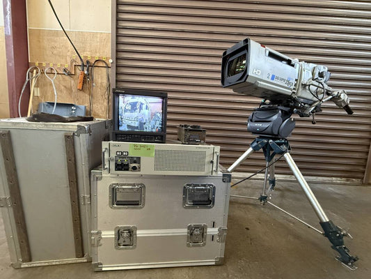 SONY HDC-900 Studio Camera Set with HDVF-7700 Monitor and Canon Lenses [e1243455951]