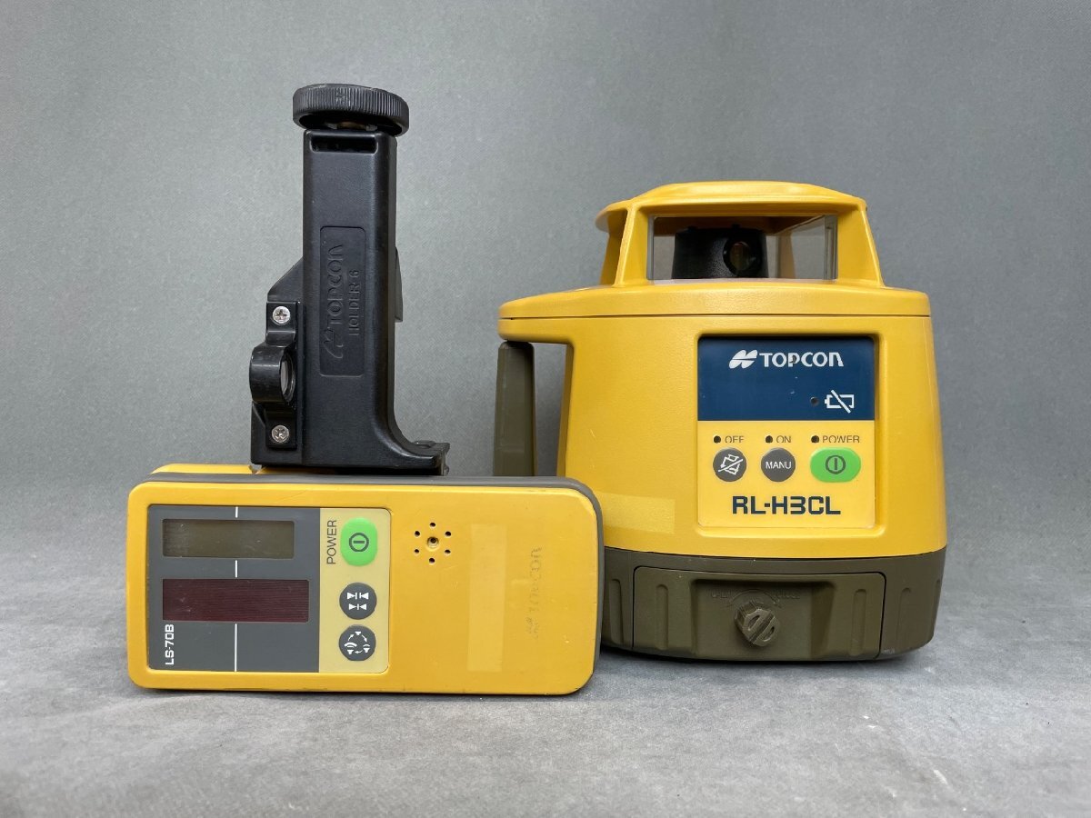 Topcon RL-H3CL Laser Level with LS-70B Receiver [f1243582552]
