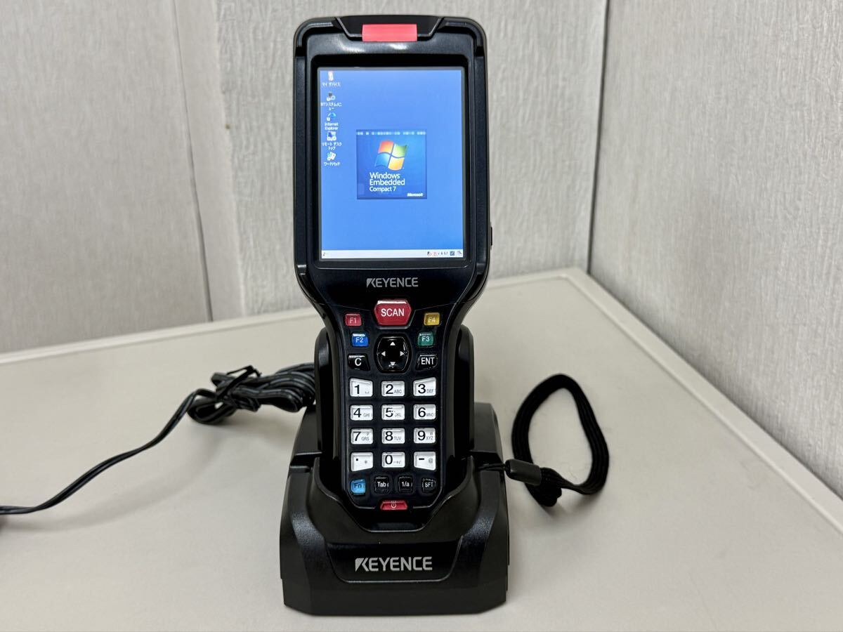 Keyence BT-W350 2 Units Handheld Terminal with BT-WUC8U Charger and BT-B5 Battery [t1243671825]