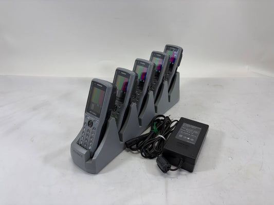Keyence BT-1550WB Handheld Terminal 5 Units with 5-Bay Charger [l1244049817]