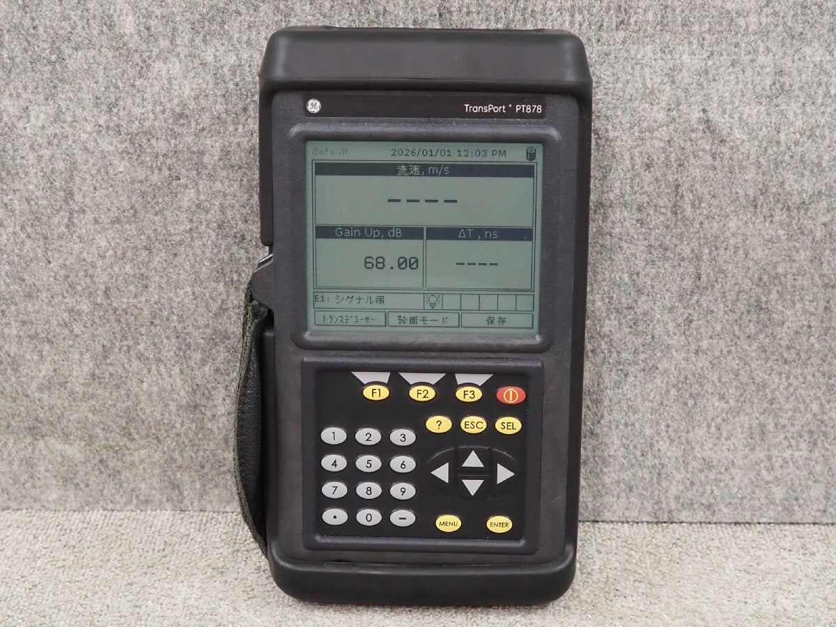 GE Panametrics TransPort PT878 Portable Ultrasonic Flow Meter [r1244193023]