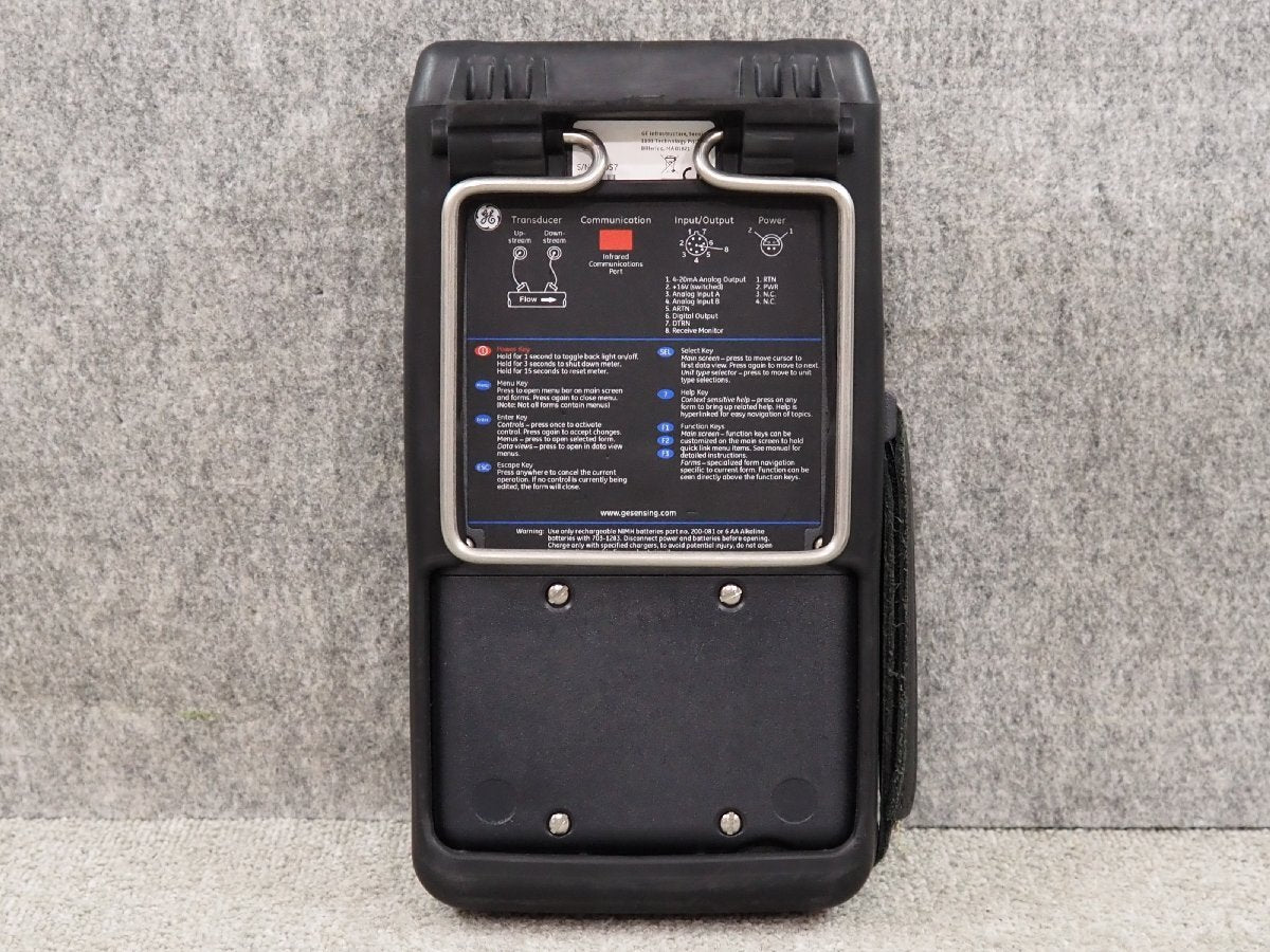 GE Panametrics TransPort PT878 Portable Ultrasonic Flow Meter [r1244193023]