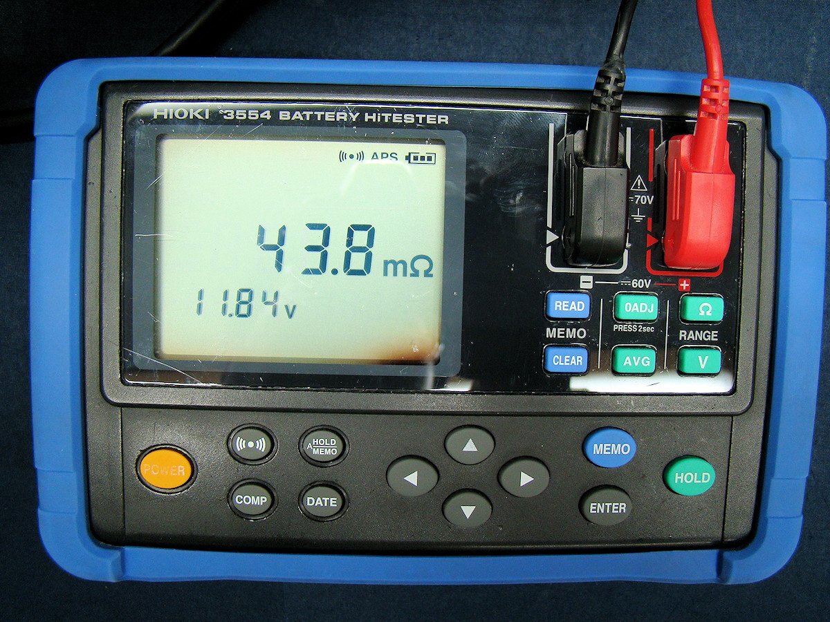 Hioki 3554 Battery HiTester Battery Degradation Diagnosis [b1244173445]