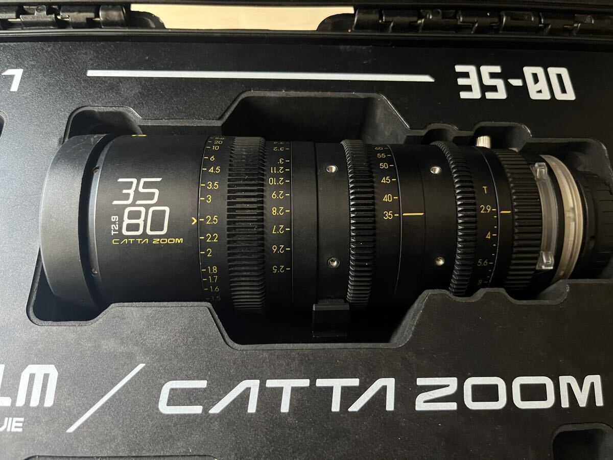 DZOFILM Catta Zoom 35-80mm T2.9 70-135mm T2.9 Cinema Lens Set with Sony E and Canon RF Mount [m1244403253]