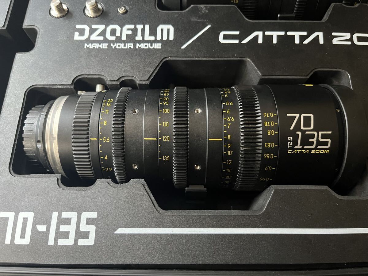 DZOFILM Catta Zoom 35-80mm T2.9 70-135mm T2.9 Cinema Lens Set with Sony E and Canon RF Mount [m1244403253]
