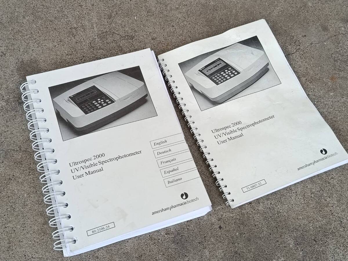 Pharmacia Biotech ultrospec 2000 UV-Visible Spectrophotometer [g1244411671]