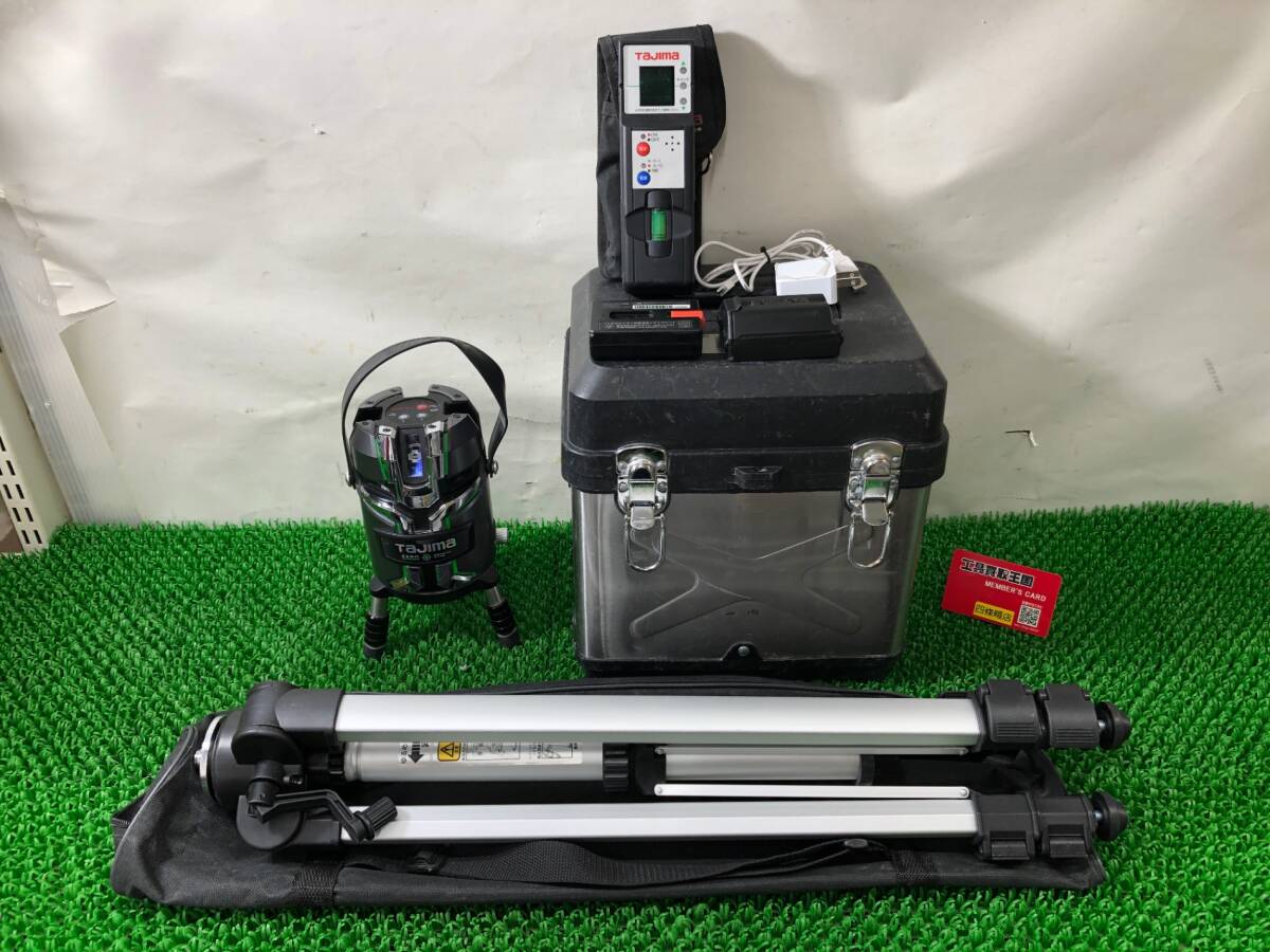 Tajima ZEROG2LS-KJCSET Laser Level with Receiver and Tripod Set [j1244524995]