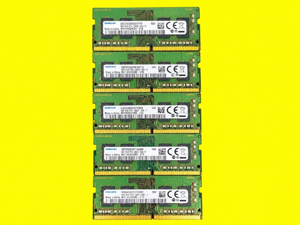 Samsung M471A5244CB0-CTD 4GB DDR4-2666 SO-DIMM 40 pcs [g1244549730]