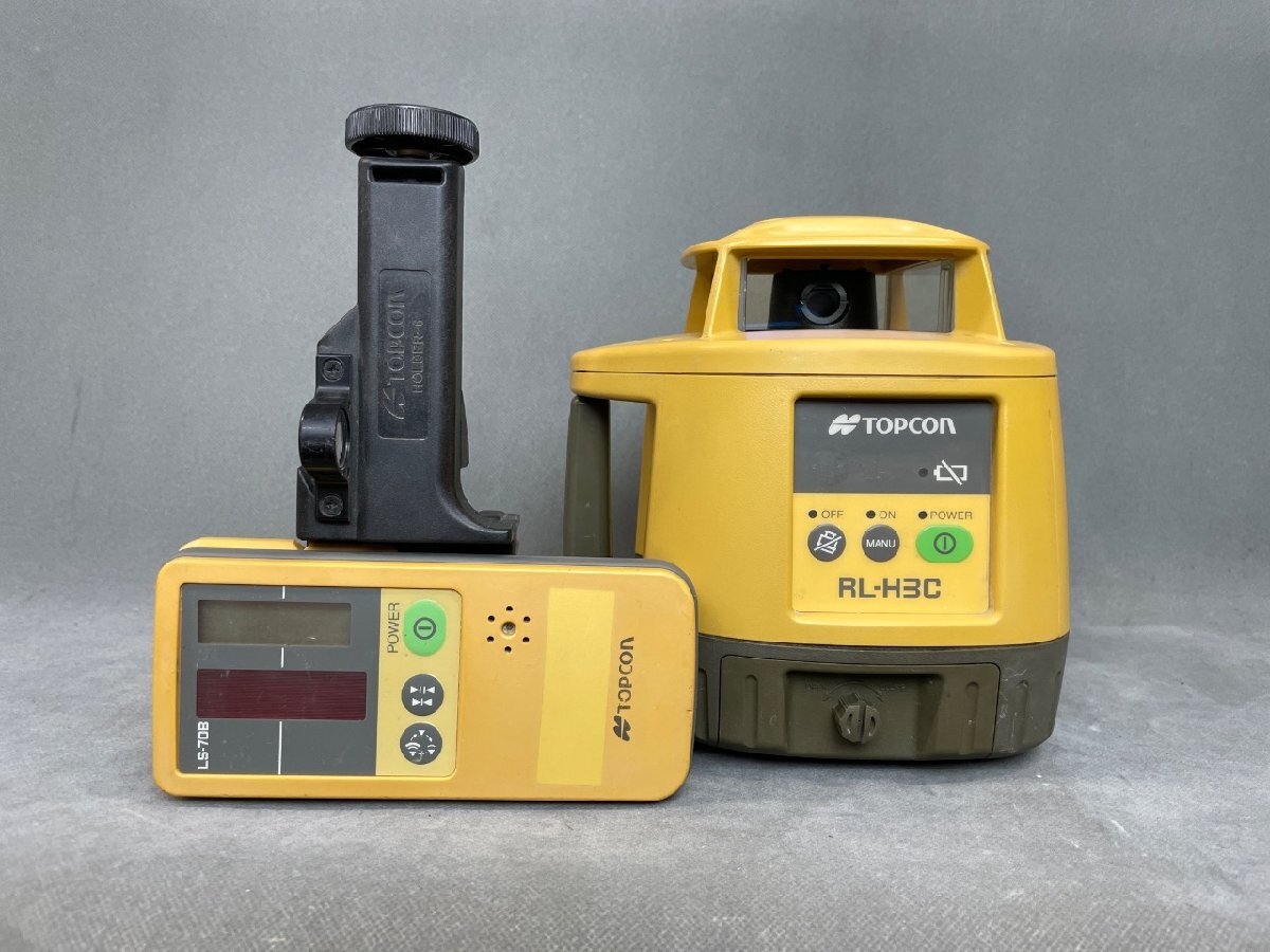 Topcon RL-H3C Laser Level with LS-70B Receiver [w1244584171]