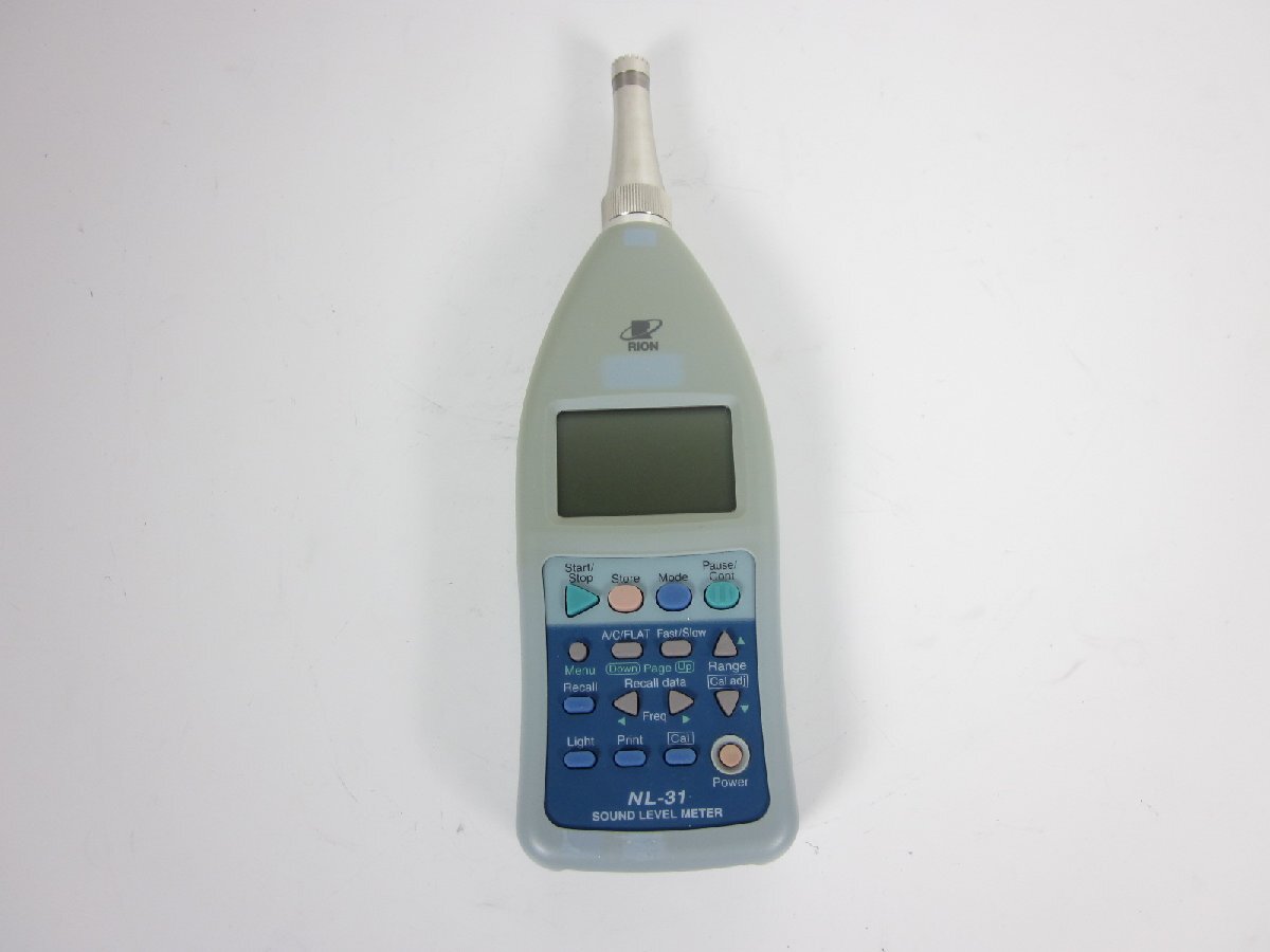 Rion NL-31 Noise Meter with Vibration Measurement 20Hz-20kHz [w1244653300]